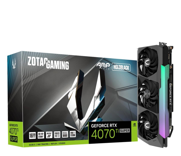 Zotac GeForce RTX 4070 Ti SUPER AMP HOLO 16GB GDDR6X - 1209703 - zdjęcie